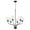 Multiple Finishes, variant on Quorum Lighting - Six Light Chandelier - 6 Light Chandelier in Quorum Home