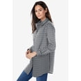 thumbnail image 3 of Woman Within Plus Size Petite Perfect Long Sleeve Shirt, 3 of 6