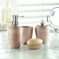 thumbnail image 2 of Rose Golden Shimmer Bath Accessories Set, 2 of 4