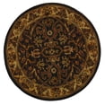 thumbnail image 2 of Safavieh Heritage Oslo Oriental Wool Area Rug, Charcoal/Beige, 4' x 4' Round, 2 of 8