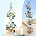 thumbnail image 6 of Jesscasday Crystal Flower Sun Catcher With Double Flowers Balconies Sunbeam Reflector For Home Garden Radianting Light Display, 6 of 10