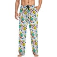 thumbnail image 3 of Top-kevin Multi- Music Notes Men's Pajama Pants Sleepwear Lounge Pajama Bottoms with Pockets, S M L XL XXL, 3 of 14