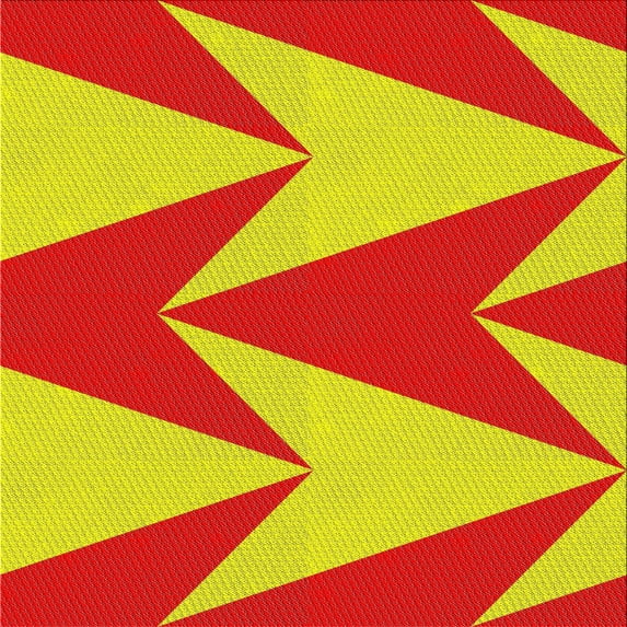 Ahgly Company Indoor Square Patterned Red Novelty Area Rugs, 8' Square