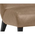 thumbnail image 6 of Sunpan Ellison 17" Modern Leather Lounge Chair in Dark Brown, 6 of 7