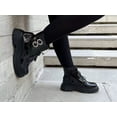thumbnail image 4 of Botas Niña Botínes Charol Zapatos Negro, 4 of 5