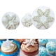 thumbnail image 5 of Juego de 3 cortafuegos para galletas Snowflake - moldes de plástico para hornear galletas navideñas, fondant, masa y manualidades, 5 of 9