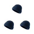 thumbnail image 4 of Minnieouse Gorro de punto invierno Unisex deportes al aire libre senderismo viaje ciclismo gorra accesorios casuales para mujer hombre cian oscuro Type1 NO1, 4 of 6
