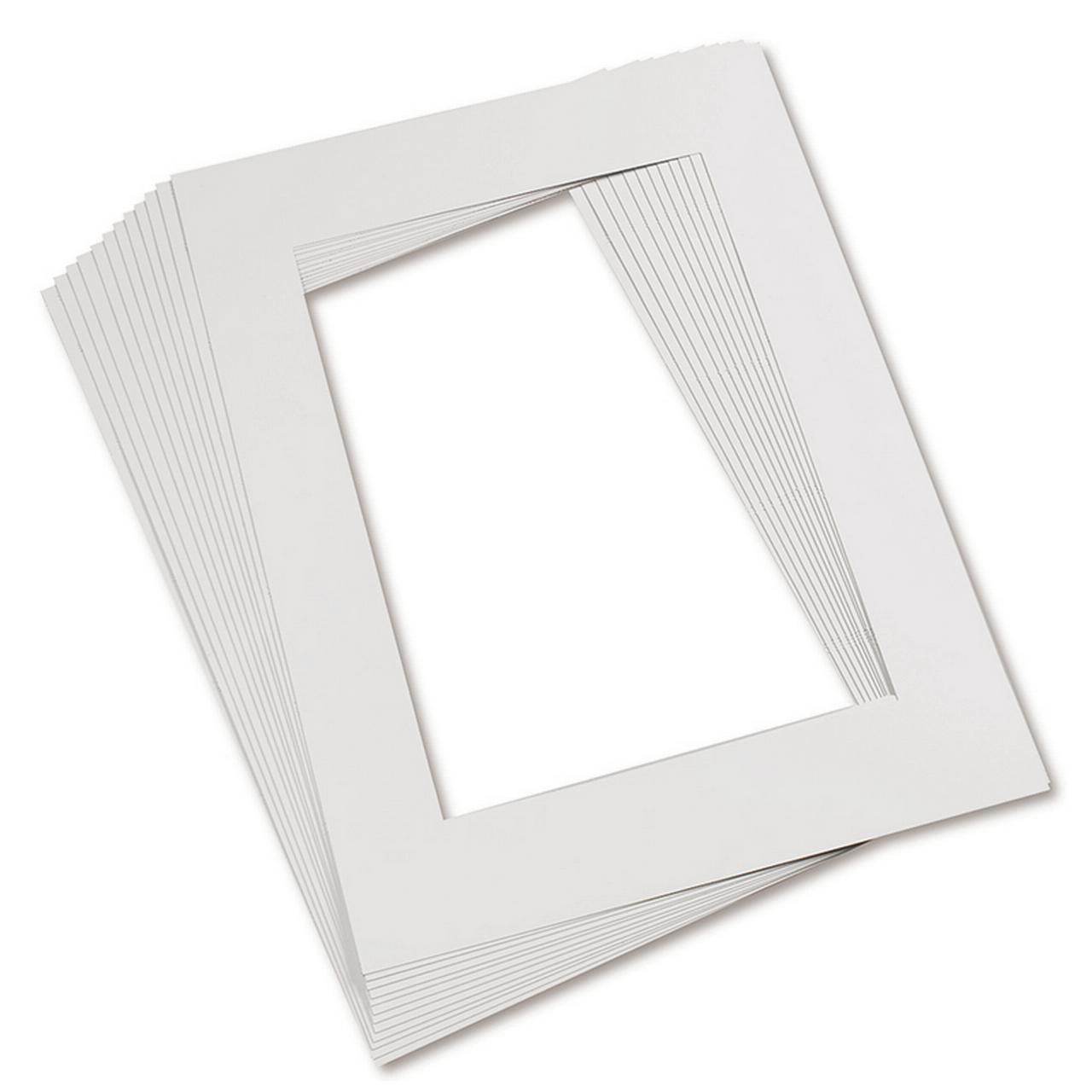 Mat Frames 9 X 12 White