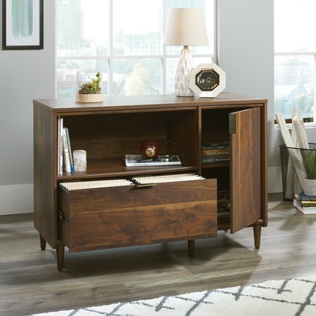 Sauder - Clifford Place Collection TV Cabinet for Most TVs Up to 46" - Grand Walnut