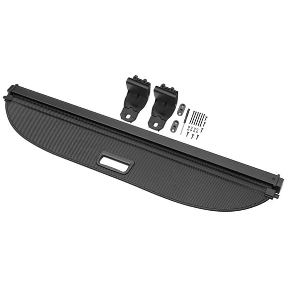 Retractable Cargo Cover for Toyota C-HR 2016-2021 Rear Luggage Security Shield Black Carbon Fiber