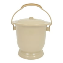 Raindrops Potty Pee Bucket Chamber Pot Plastic Urinal Bottle Urine Pot with Lid and Handle for Bedside Use for Pregnant Women Men Toddler Kids and Elderly