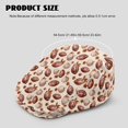 thumbnail image 4 of Chririnla Autumn Men Forward Flat Cap Featuring Rugby Pumpkin, Polyester Fabric All-Season Retro Hat for Driving Travel and Daily Outdoor, 4 of 4