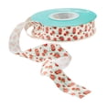 thumbnail image 3 of The Pioneer Woman Vintage Floral White Polyester Grosgrain Ribbon, 7/8" x 25 Yards, 3 of 5