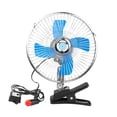 thumbnail image 3 of Ventilador de Coche Sunnimix Ventilador de Escritorio Personal de Bajo Ruido 10 Pulgadas 24 V Azul, 3 of 8