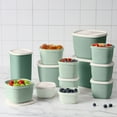 thumbnail image 5 of Cook with Color 26 Piece Plastic Food Storage Container Set with Lids, Sage, 5 of 5