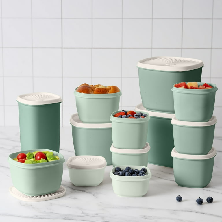 Cook with Color 26 Piece Plastic Food Storage Container Set with