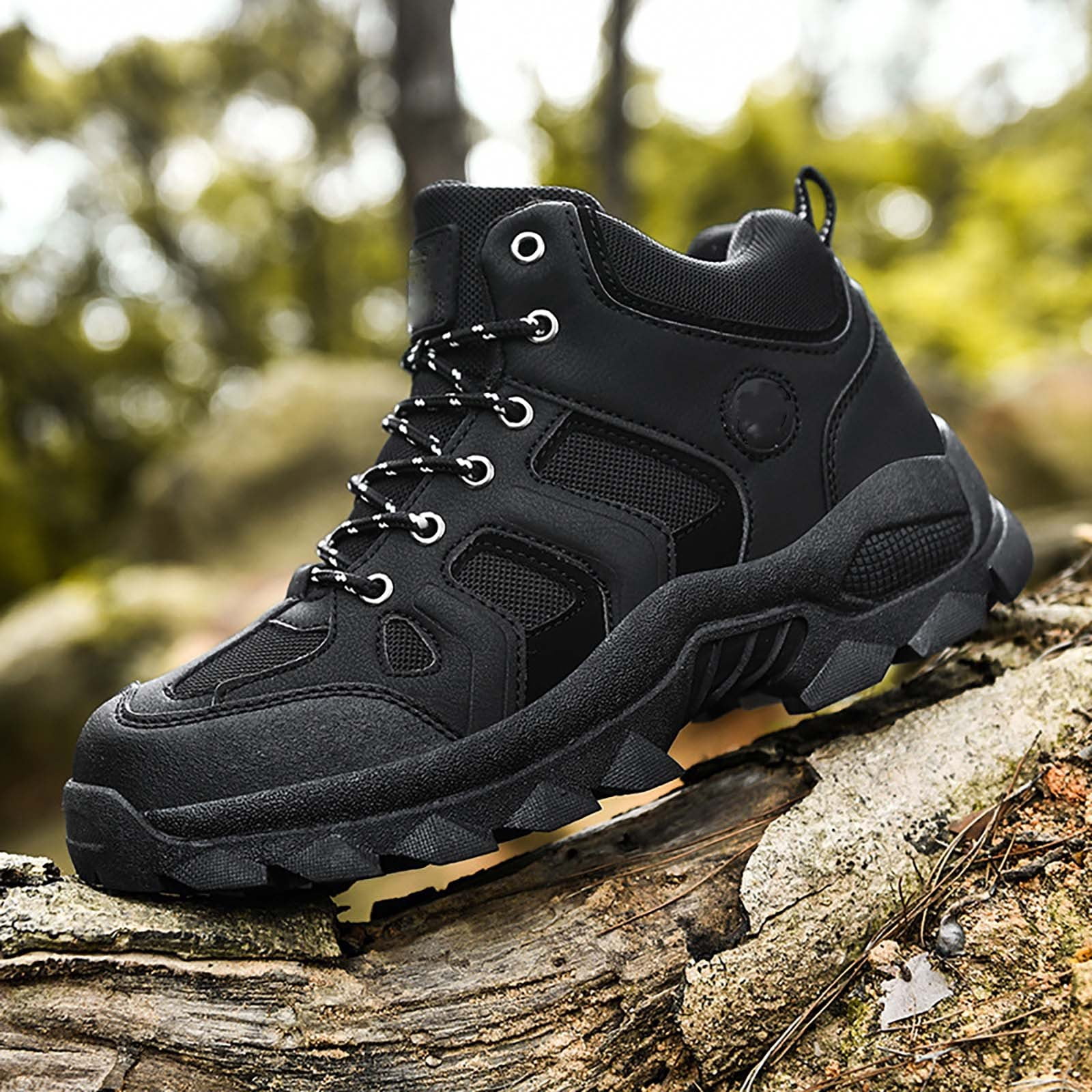 Win s Way Unisex Outdoor Hiking Shoes, Large Size Breathable Walking Sneakers for Couples