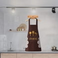 thumbnail image 1 of Birdeem Japanese PVC Apron, 27x28 Inch Wipe Clean, Double Sided Towel & Large Pocket, 1 of 6