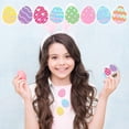 thumbnail image 5 of Hometravel Laser Easter Egg Sticker, 500 Count Doodle Roll, Creative Scrapbook Decal Pack for Craft Journal Party Favor, 5 of 6