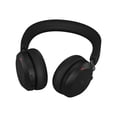 thumbnail image 1 of Jabra Evolve2 75 - Headset - on-ear - Bluetooth - wireless - active noise canceling - USB-A - noise isolating - black - with charging stand - Optimized for UC, 1 of 11