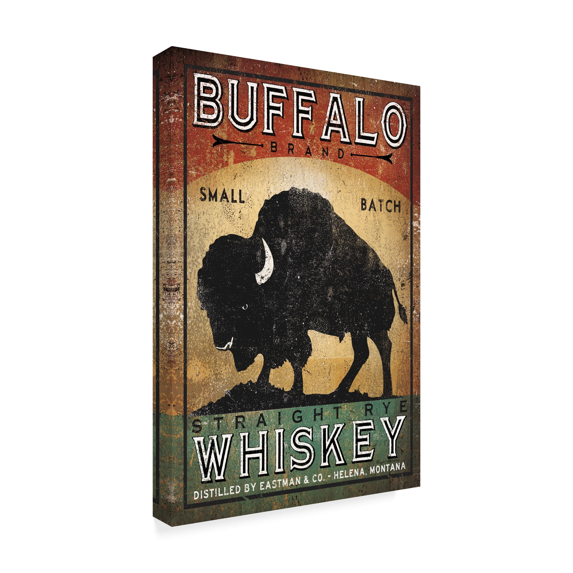 Trademark Fine Art 'Buffalo Whiskey' Canvas Art by Ryan Fowler