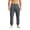 Gray, variant on Mens Tapered Cargo Sweatpants Drawstring Elastic High Waist Large Side Cargo Pockets Ribbed Soft Breathable Multi Color Daily Gym Running Street Workout Summer Pants