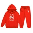 thumbnail image 4 of MuXiKeJi Clothes Toddler Baby Girl Clothes Size 2 Cartoon Print Long Sleeve Active Hoodie Pullover Tops Sweatsuit Pants Fall Toddlers Girls Clothing, 4 of 4