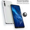thumbnail image 4 of SCL Screen Protector Compatible with Moto G Fast,9H Tempered Glass[3 Pack],2.5D Rounded, 4 of 5