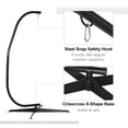 thumbnail image 4 of Outsunny Support de Hamac Suspendu, Support de Chaise Hamac en C, 4 of 9