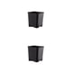 thumbnail image 1 of Maceta para vivero Wosthever macetas para plantas jardinera inastillable Negro S 2piezas, 1 of 6