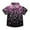 Purple, variant on AUNVITO Kids Stylish Cute Casual Short Sleeve School Uniform Shirt with Star Sequins Pocket Glitter Comfy Sparkling Design