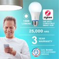thumbnail image 2 of Bombilla LED inteligente Sengled A19 de 1500 lúmenes con Alexa y Google, 2 of 8
