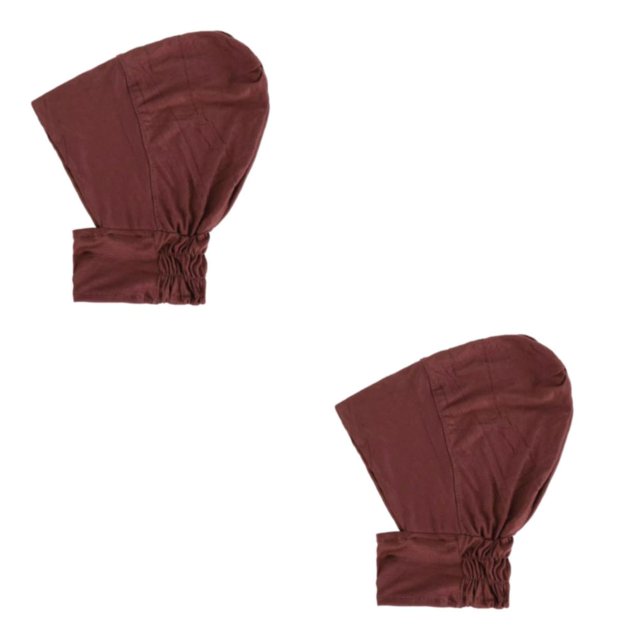 Jumpingount Gorro hiyab elástico para mujer musulmana, turbante de fibra artesanal exquisito transpirable y que absorbe el sudor Type9 NO9