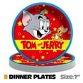 thumbnail image 3 of Tom and Jerry 16th Tableware Balloons Cake Toppers Backdrop Banner Supplies Party Decor Plates Decorations, 3 of 7