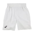 thumbnail image 1 of ASICS Mens Solid Athletic Workout Shorts, White, Large, 1 of 2