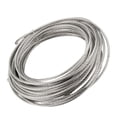 thumbnail image 4 of Uxcell 3mm Dia 12m 39.4ft Length 304 Stainless Steel Wire Rope Cable Uncoated for Hoist Pulley Wheel, 4 of 5