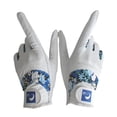 thumbnail image 1 of 1 par de guantes de golf transpirables para mujer, guantes de golf para mano izquierda y derecha, color blanco 19 Cola Guantes de golf para mujer, 1 of 8