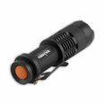 thumbnail image 1 of Black Tactical Mini LED Flashlight - Heavy Duty Metal Shell - Ultra Bright 300 Lumen Survival Camping Light - By Sakeen, 1 of 5