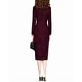 thumbnail image 2 of VERA DOLINI womens  Midi Dress, 14, 2 of 3
