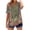 Green, variant on Women's Short Sleeve Shirts Cuffed Sleeves Tops V Neck Button Sunflower Graphic Tee Casual Fit Clothes (L, Multicolor 16)