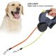 thumbnail image 3 of Correa doble retráctil para perros con dos cordones de 3 metros de largo, correa doble para perros sin enredos de 360° para pasear a dos perros de hasta 50 libras Negro, 3 of 5