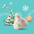 thumbnail image 2 of Hershey,S Kisses Christmas Sugar Cookie Flavored White Crème Candy, Bulk Festively Wrapped Holiday Chocolate, 80 Oz, 2 of 3