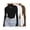 Gp6-black/White/Brown, variant on Ekouaer Women's Turtleneck Long Sleeve Top Slim Fit Lightweight Thermal Base Layer Shirt for Fall Winter