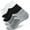 Anti Odor - 2 Black+2 White+2 Gray, variant on No Show Socks for Men 6/8 pack Cotton Thin Low Cut Non Slip for Loafer Flats Sneakers 5-8/9-11/12-15