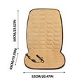 thumbnail image 3 of Universal Heated Seat Cushion for Drivers with Warm-Up and Ergonomic Support for Long-Distance Journeys, 3 of 5
