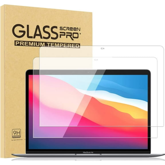 (5 Pack) Designed for Apple MacBook Air 13 inch (2018-2021 / M1) Touch ID Screen Protector, Anti Glare and Anti Fingerprint (Matte) Shield