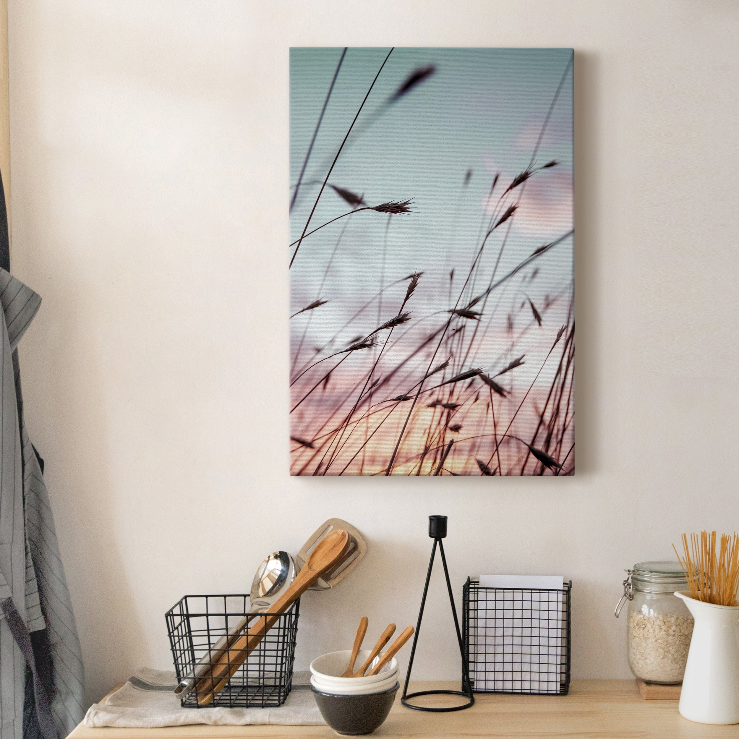Falls Park Sunset Premium Gallery Wrapped Canvas - Ready to Hang - 12 x 18