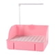 thumbnail image 1 of Bañera automática para pájaros, bañera automática para pájaros, ducha, juguete para mascotas, piscina circulante rosa, 1 of 9