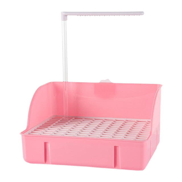 S SERENABLE Automatic Bird Bathtub Bird Automatic Bath Shower for Amazon Conure Parakeet pink