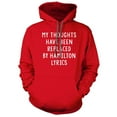thumbnail image 6 of Hamilton Lyrics Hoodie, 6 of 7